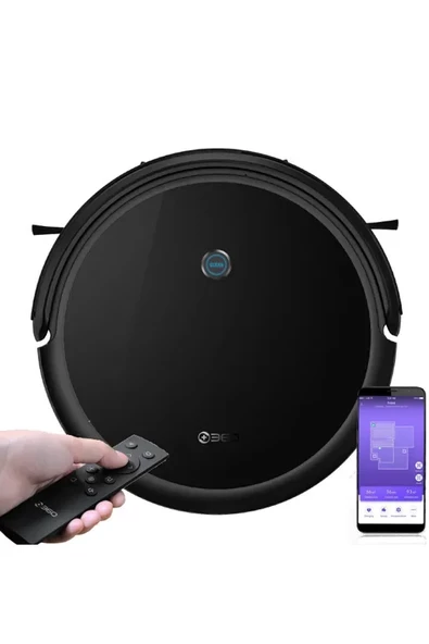 +360 Botslab C50 Vacuum Mop Kumandalı Akıllı Robot Süpürge