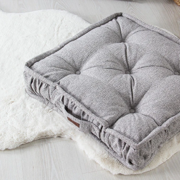 Minder Asia Kare Kapitoneli Buklet  Beyaz 60x60 - 8