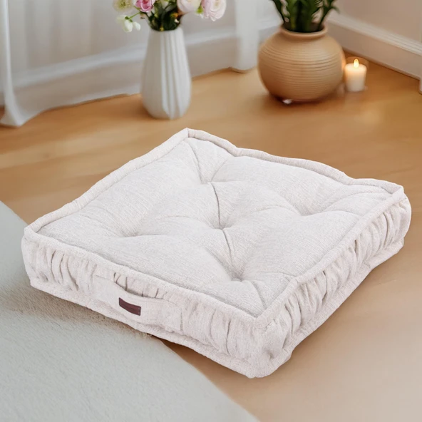 Minder Asia Kare Kapitoneli Buklet  Beyaz 60x60 - 3