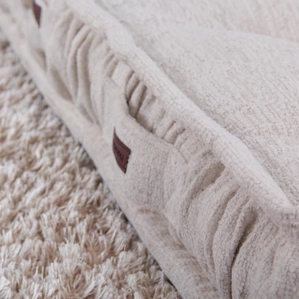 Minder Asia Kare Kapitoneli Buklet  Beyaz 60x60 - 5