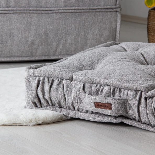 Minder Asia Kare Kapitoneli Buklet  Beyaz 60x60 - 7