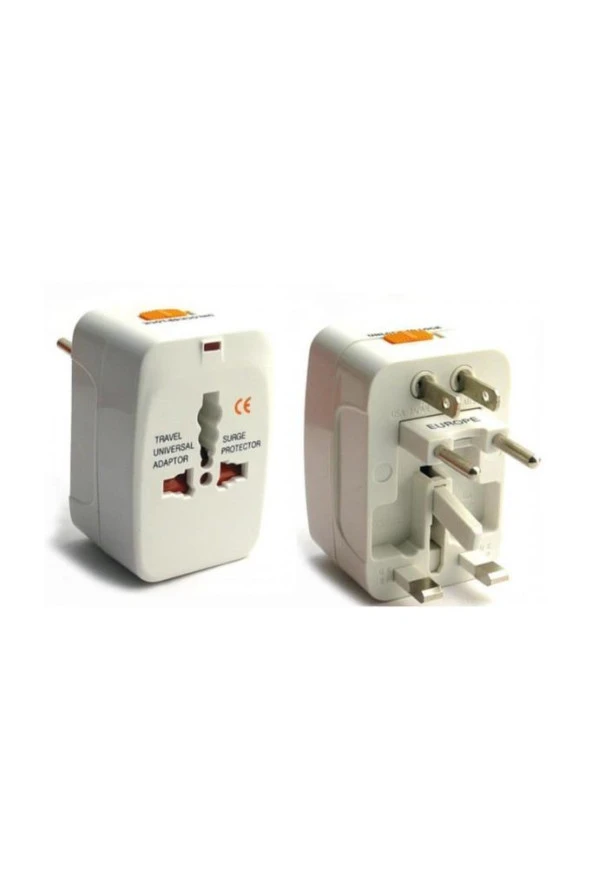 Şahnet Universital Çok Fonksiyonlu Seyahat Adaptörü - Avustralya Amerika Çin Priz Dönüştürücü - Resim 3