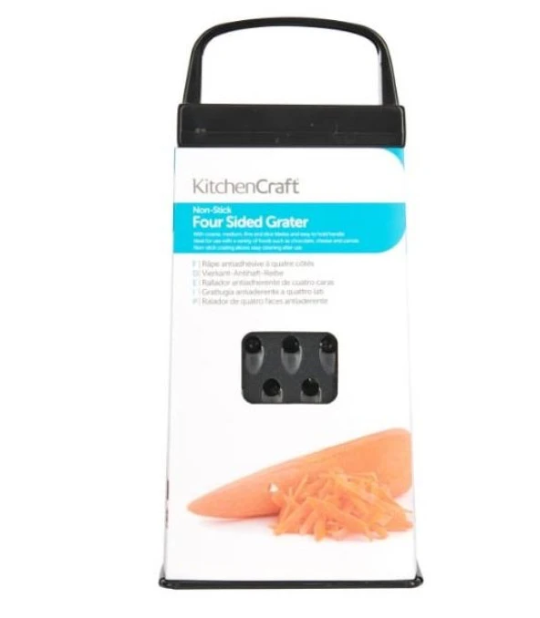 KitchenCraft KCGRATERNS Yapışmaz Karbon Rende - 4