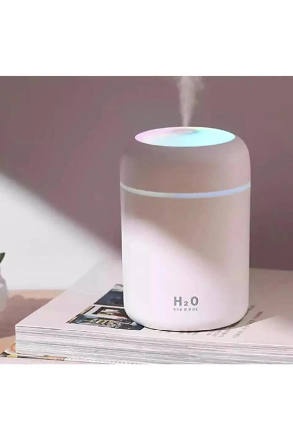 H2o Humidifier 300 Ml Işıklı Hava Nemlendirici Buhar Makinesi Ve Aroma Difüzörü - 9