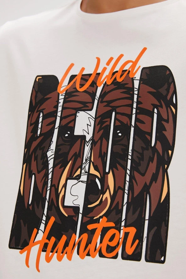 BAD BEAR HUNT ERKEK T-SHİRT - 3