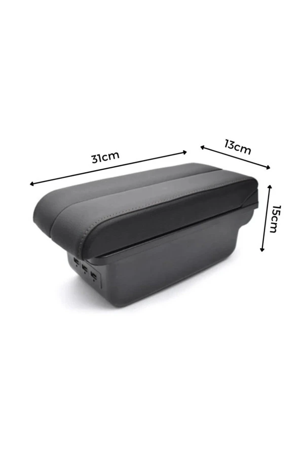 Volkswagen Golf 4 Araca Özel Kolçak Siyah Dikişli - 5