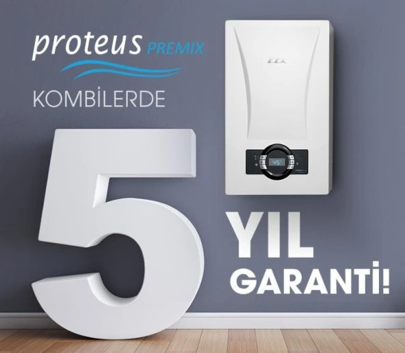 Eca Proteus Premix 24 Kw (20.000 Kcal) Tam Yoğuşmalı Kombi (BACA KİTİ DAHİL)