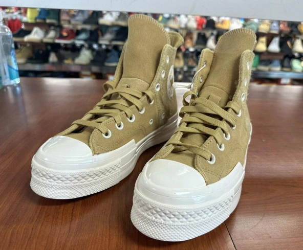 Converse All Star Chuck 70 Plus Warm Winter Unisex Açık Kahve Günlük Spor Ayakkabı - 2