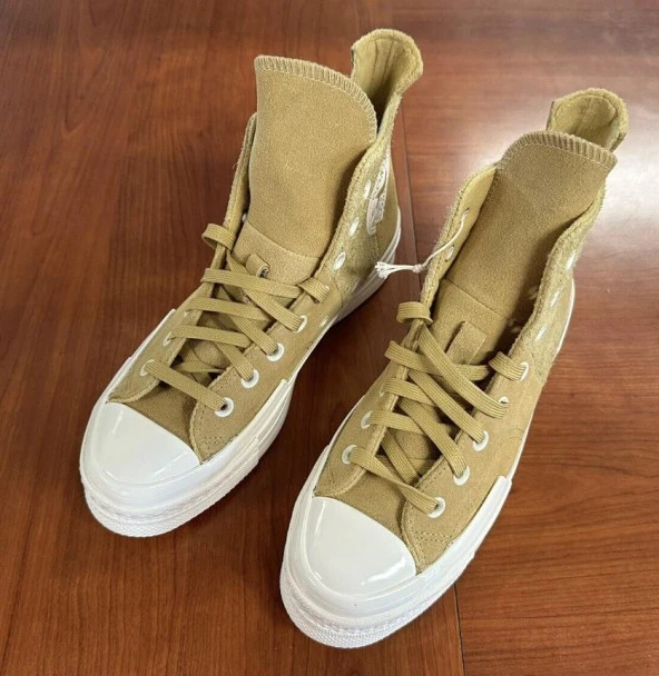 Converse All Star Chuck 70 Plus Warm Winter Unisex Açık Kahve Günlük Spor Ayakkabı - 3