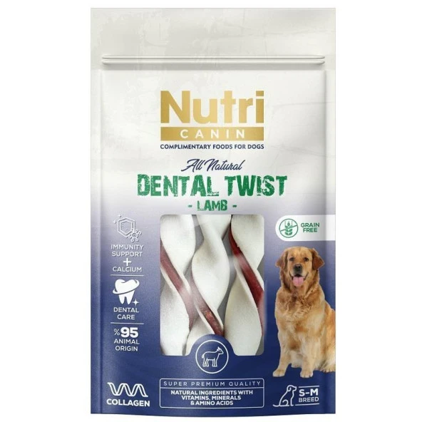 Nutri Canin Kuzu Etli Dental Kemik 80 gr
