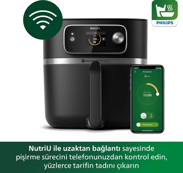 Philips HD9880/90 Airfryer 7000 Serisi XXL 8.3 Lt - 2