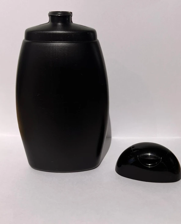 250ml Siyah Plastik Şampuan Şişesi, Kozmetik Şişe, Boş Şişe, 50 Adet - 3