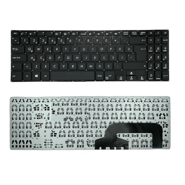 Asus R523L Klavye Tuş Takımı Siyah TR ürün görseli 1