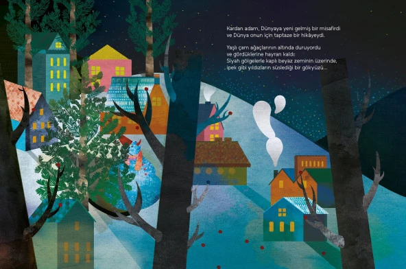 KARDAN ADAMIN DİLEĞİ 3-7 Yaş Doğa Sevgisine Dair Sıcak Bir Öykü - 3