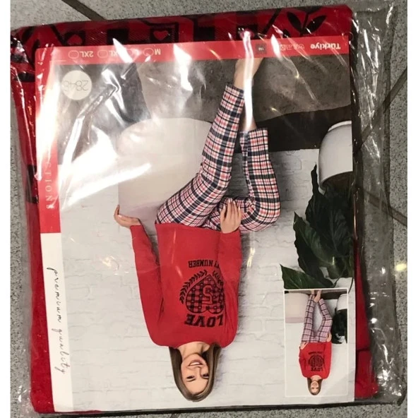 KADIN GEÇELİK PİJAMA TAKMI - 9