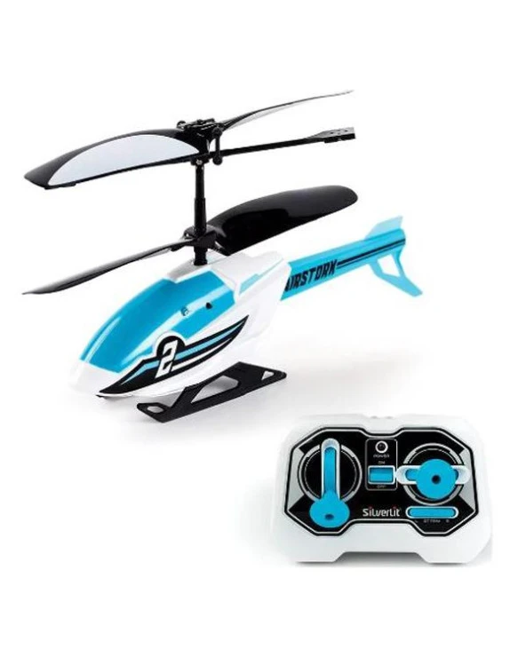 SilverLit Easy Fly Airstork Helikopteri Mavi 84782 - Resim 2