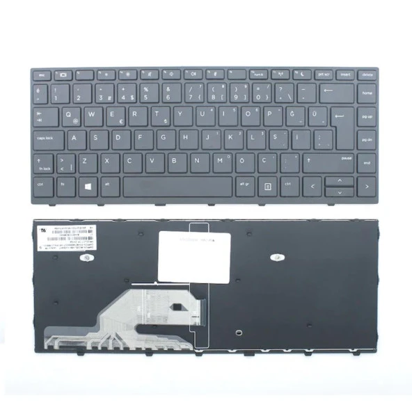 SN6165-US, SN6165-TR Klavye Tuş Takımı Siyah TR