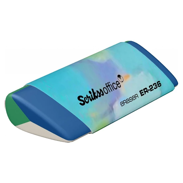 Scrikss Tri-Color Üçgen Silgi 1 Adet  (ER-236) - 7