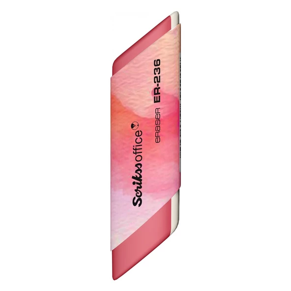 Scrikss Tri-Color Üçgen Silgi 1 Adet  (ER-236) - 3