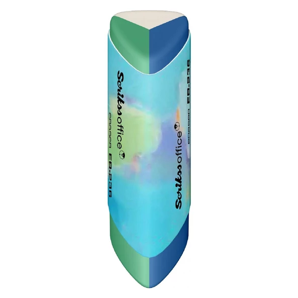 Scrikss Tri-Color Üçgen Silgi 1 Adet  (ER-236) - 5