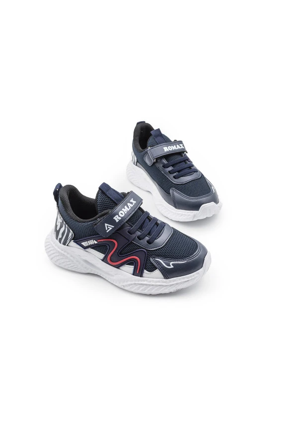 Sneaker Esnek Rahat Kalıp Çocuk Spor Ayakkabı Tam Kalıp Günlük Ayakkabı B01005