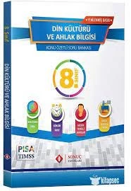 8. Sınıf Din Kültürü ve Ahlak Bilgisi Konu Özetli Soru Bankası Sonuç Yayınları