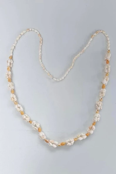 Deniz Kabuklarından Uzun Kolye 213-1 - 3