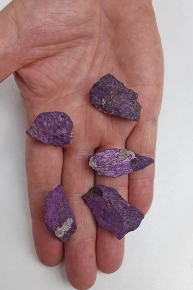 50 Gram Purpurit Doğal Taş Küçük Parçalar 123