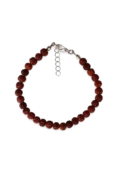 6 mm. Rudrakşa Bileklik Orjinal Hindistan  Rudraksha 306