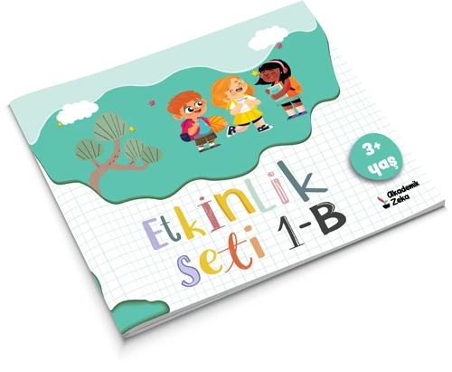 3 Yaş Etkinlik Seti (6 KİTAP 196 ETKİNLİK) - 3