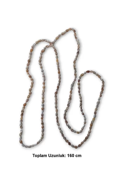 Deniz Kabuklarından Çok Uzun Kolye 101 - 4