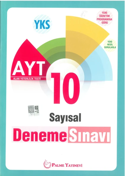 Palme Ayt Sayısal 10Lu Deneme