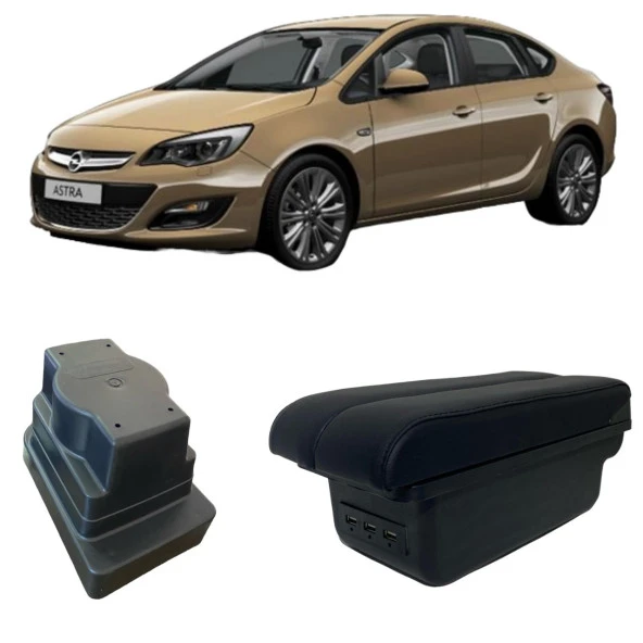 Opel Astra J 2009-2015 Delmesiz Vidasız Kol Dayama Kolçak