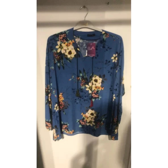 MAVİ ÇİCEKLİ BULUZ