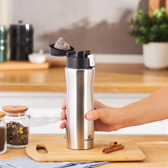 Karaca Jüpıter Inox Çelik Sızdırmaz Termos 500 Ml - 2