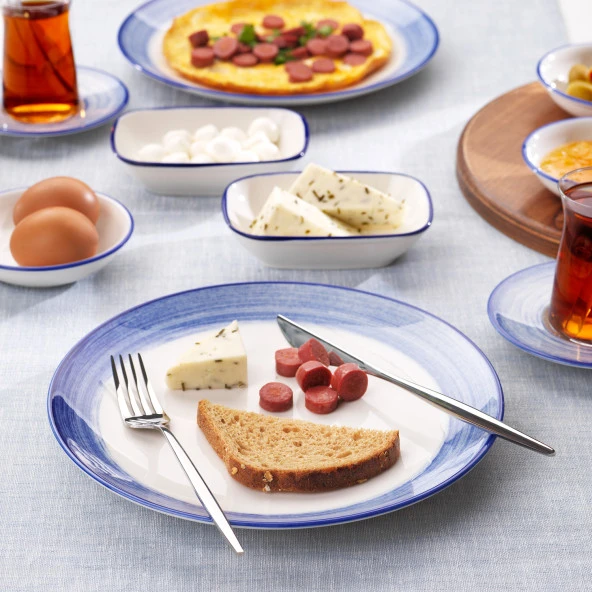 Schafer Vivian Kahvaltı Takımı 32 Parça-Lacivert01 - 2