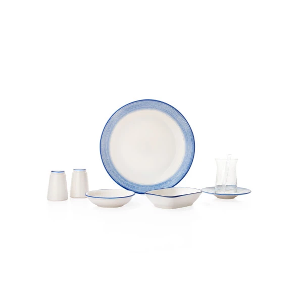 Schafer Vivian Kahvaltı Takımı 32 Parça-Lacivert01 - 5