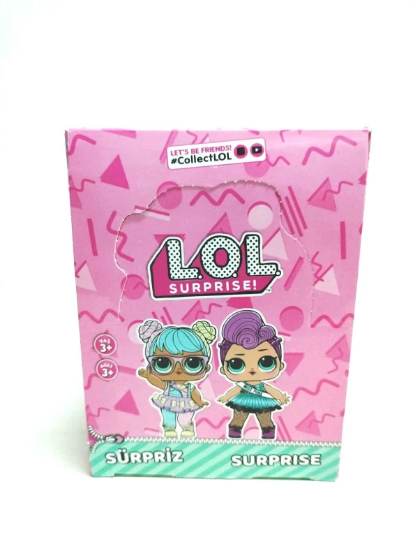 Hayal Sepeti LOL Sürpriz Bebek 2024 Oyun Kartları 24 Paket İçinde Toplam 240 Adet Kart - 5