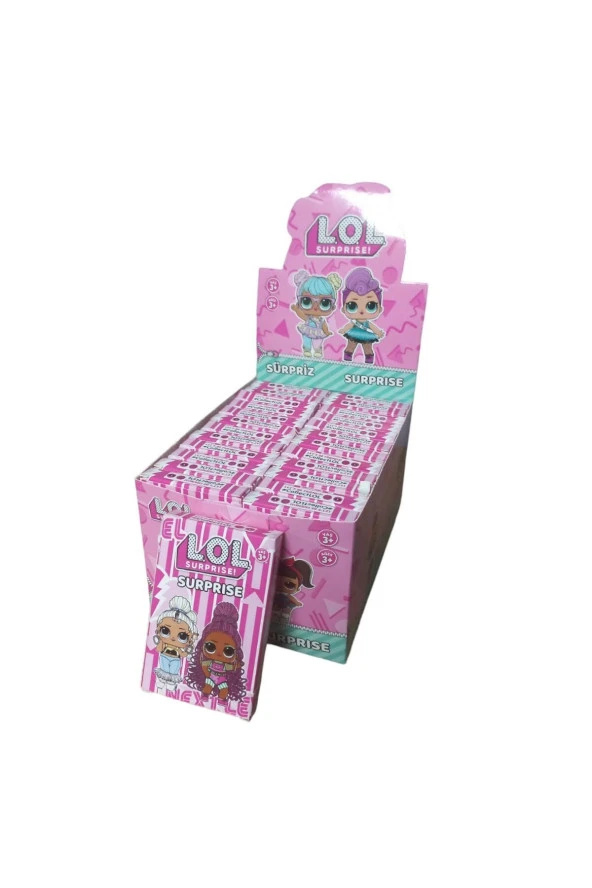 Hayal Sepeti LOL Sürpriz Bebek 2024 Oyun Kartları 24 Paket İçinde Toplam 240 Adet Kart - 6