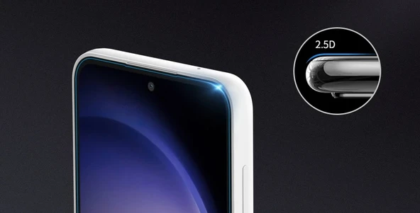 Tonex Realme C2 Uyumlu  Temperli cam 9H sertlik 2.5D Ekran koruyucu - 4