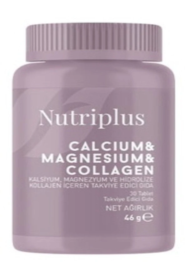 Nutrıplus Kalsiyum & Magnezyum - 30 Tablet