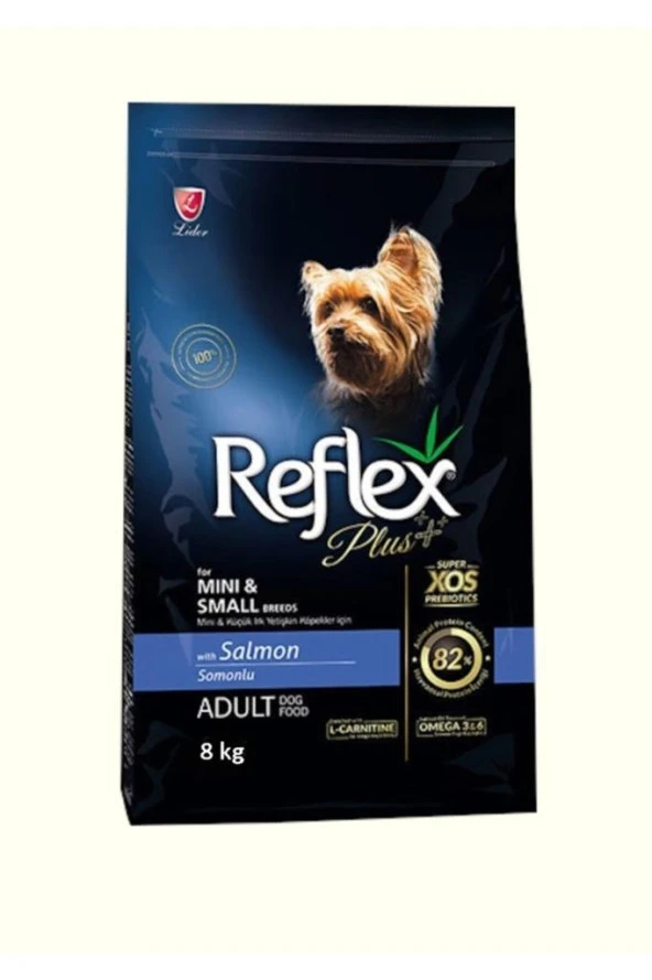 Reflex Reflex Küçük & Mini Irk Somonlu Yetişkin Köpek Maması 8 Kg - Orjinal Yeni Ürün