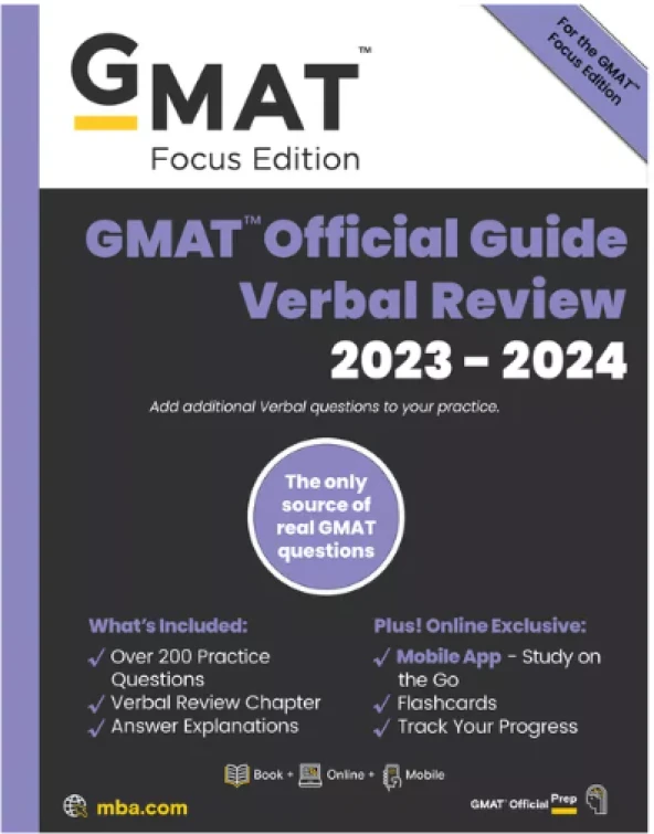 GMAT Official Guide 2023-2024 Bundle, Focus Edition: Includes GMAT Official Guide + GMAT Quantitative Review + GMAT Verbal Review + GMAT Data Insights Review + Online Question Bank ONLINE Kaynaklara erişim - KAPLAN - 4