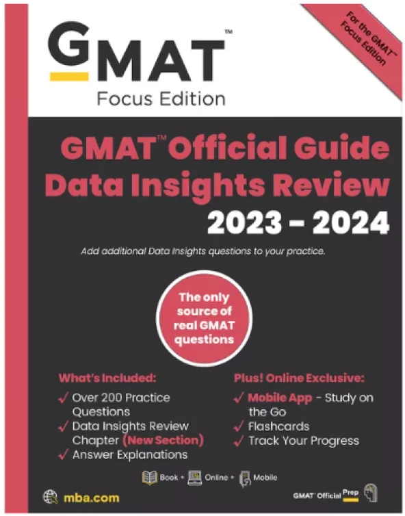 GMAT Official Guide 2023-2024 Bundle, Focus Edition: Includes GMAT Official Guide + GMAT Quantitative Review + GMAT Verbal Review + GMAT Data Insights Review + Online Question Bank ONLINE Kaynaklara erişim - KAPLAN - 5