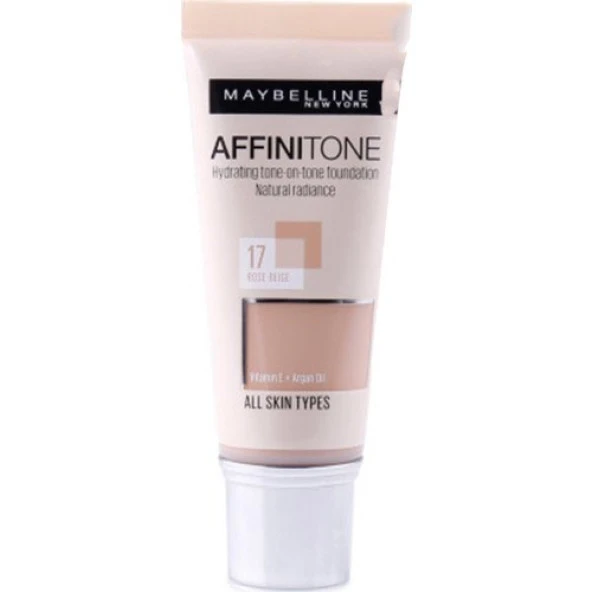 Maybelline New York Affinitone Fondöten - 17 Rose Beige