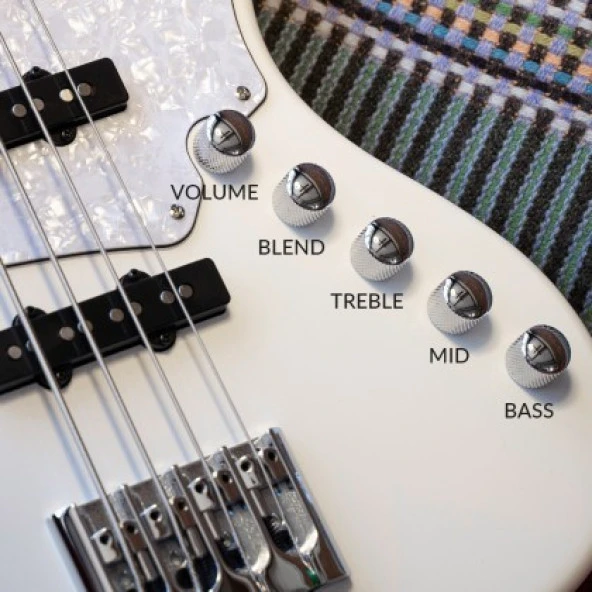 CORT NJS4BK BAS GİTAR 4 TELLİ - Resim 3