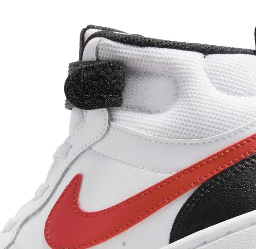 NIKE COURT BOROUGH MID 2 BEYAZ ÇOCUK SPOR AYAKKABI CD7783110 Ç-154 - 3