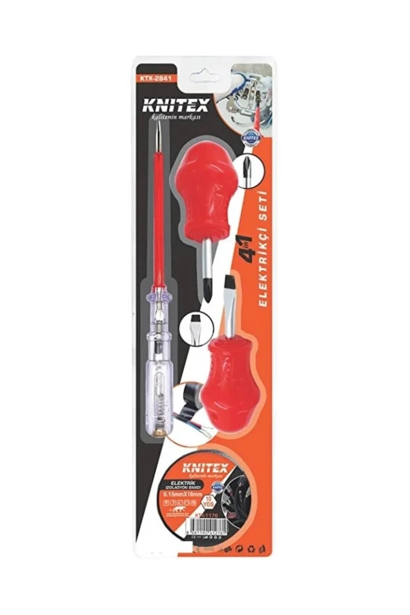 Knitex 4 In 1 Elektrikçi Seti KTX-2841