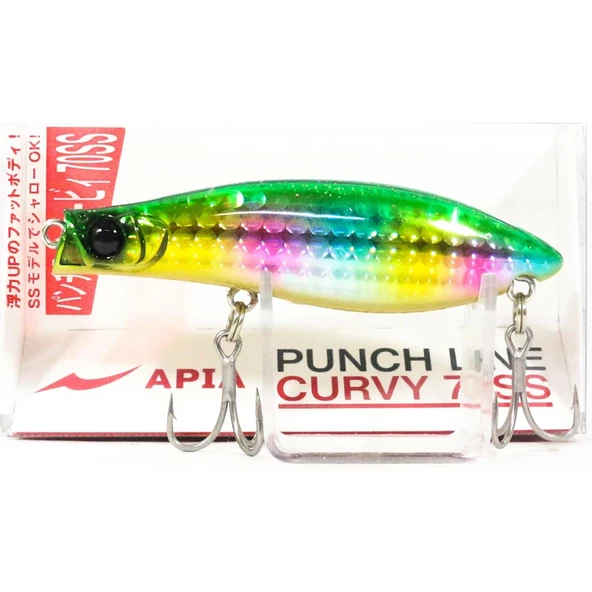 Apia Punch Line Curvy 70SS 7cm 11gr Maket Balık  11 Matsuo Deluxe ürün görseli 1