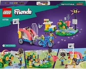 LEGO® Friends Köpek Kurtarma Bisikleti 41738-6 Yaş ve Üzeri Çocuklar için Çıkarılabilir Römorklu Oyuncak Yapım Seti (125 - Resim 4